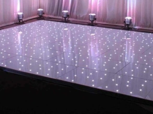 Starlight dance floor hire