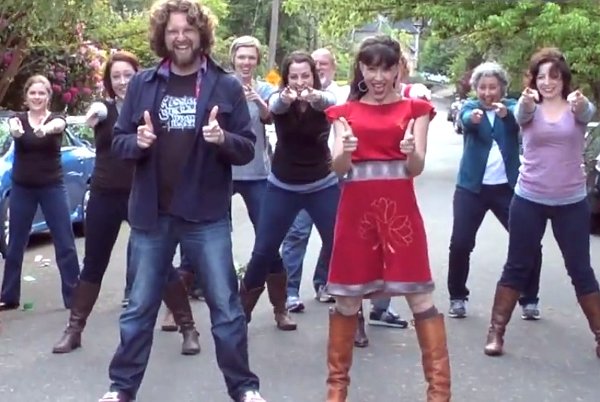 World’s First Live Lip-Dub Wedding Proposal